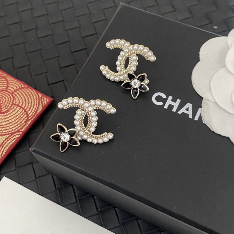 Ch*el earrings